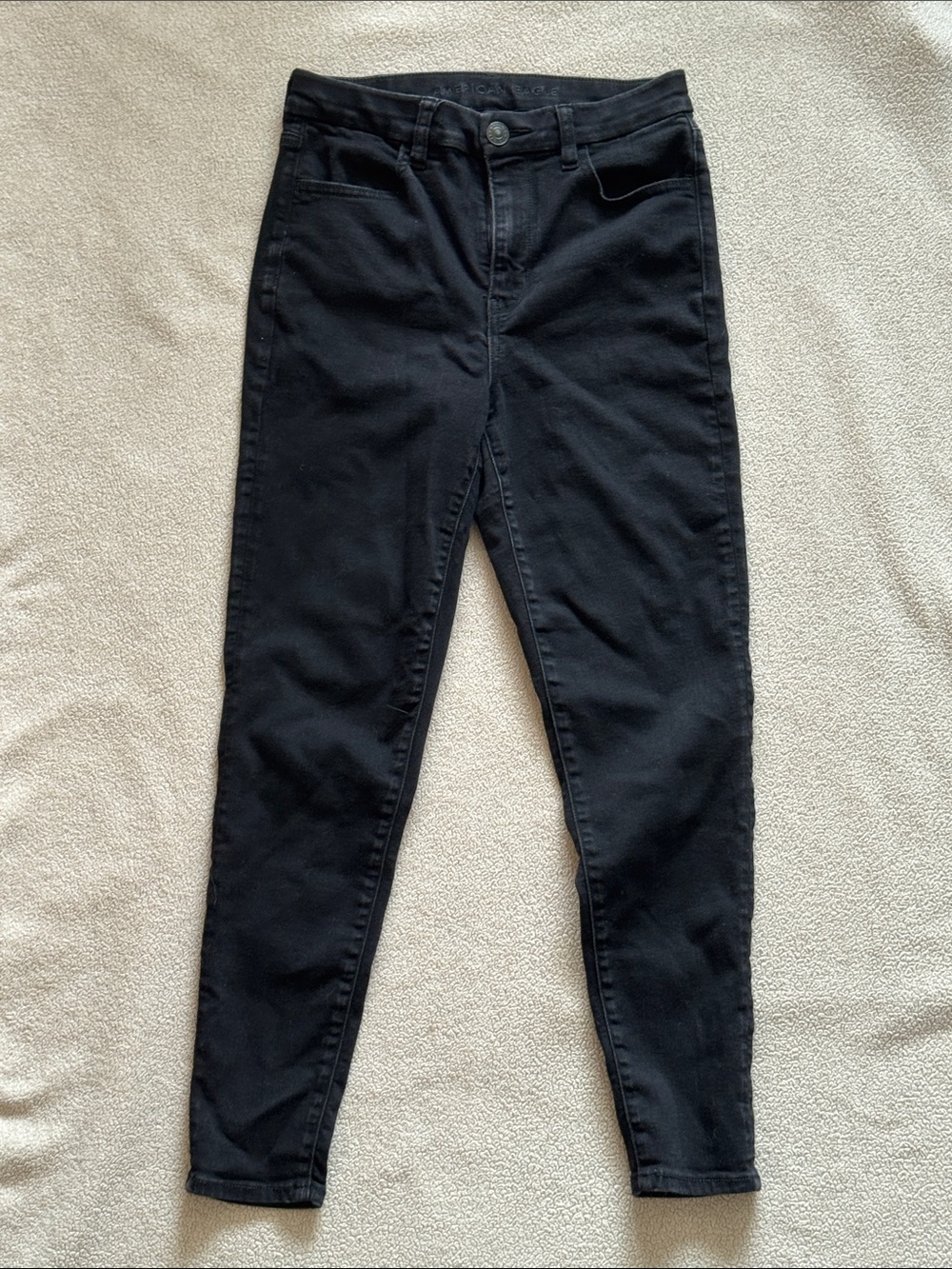 Women’s Black High-Rise Skinny Jeans